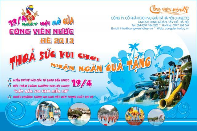 In Tờ rơi khu vui chơi, giải trí