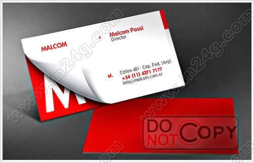 In card Công Ty