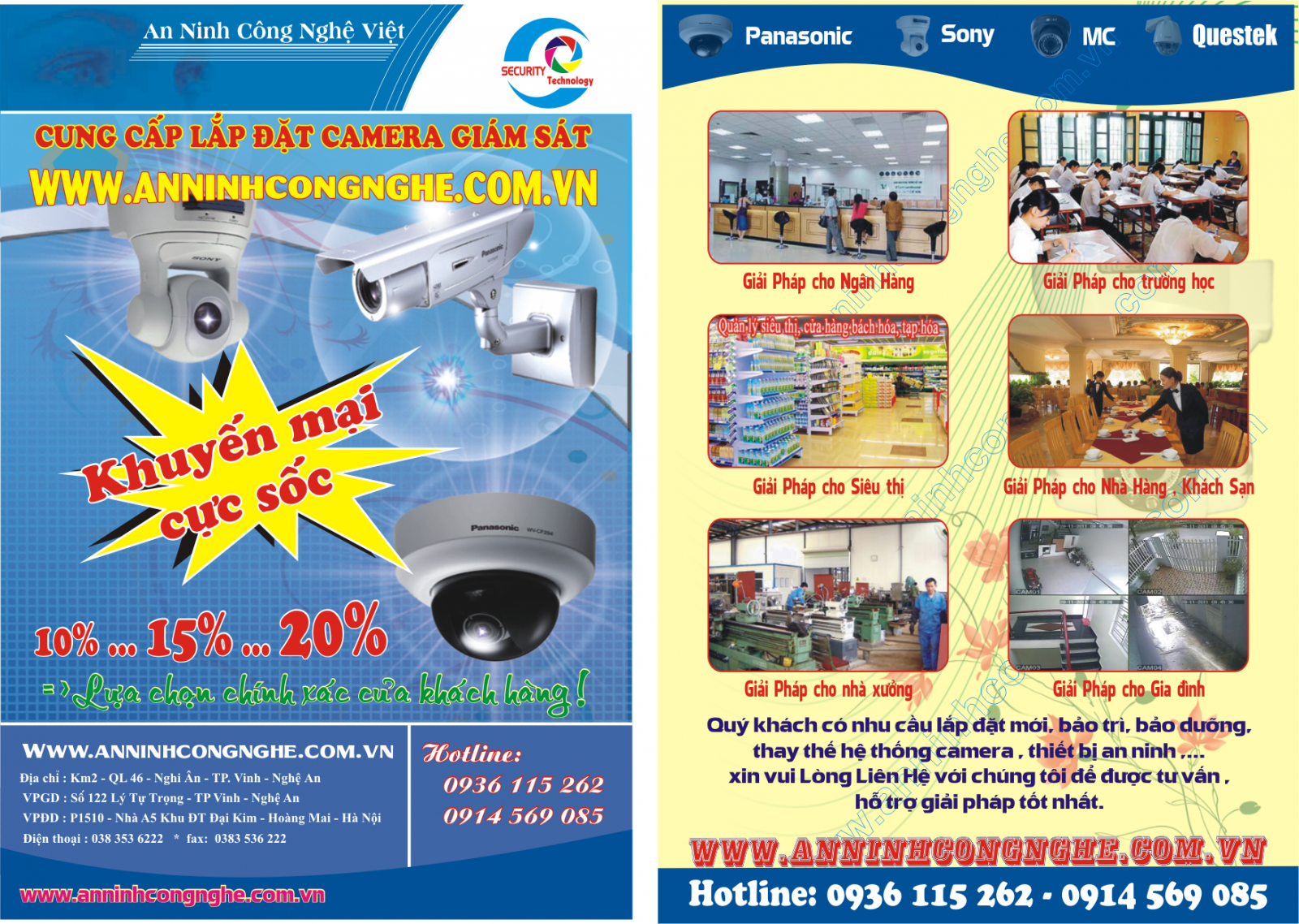 In tờ rơi Camera