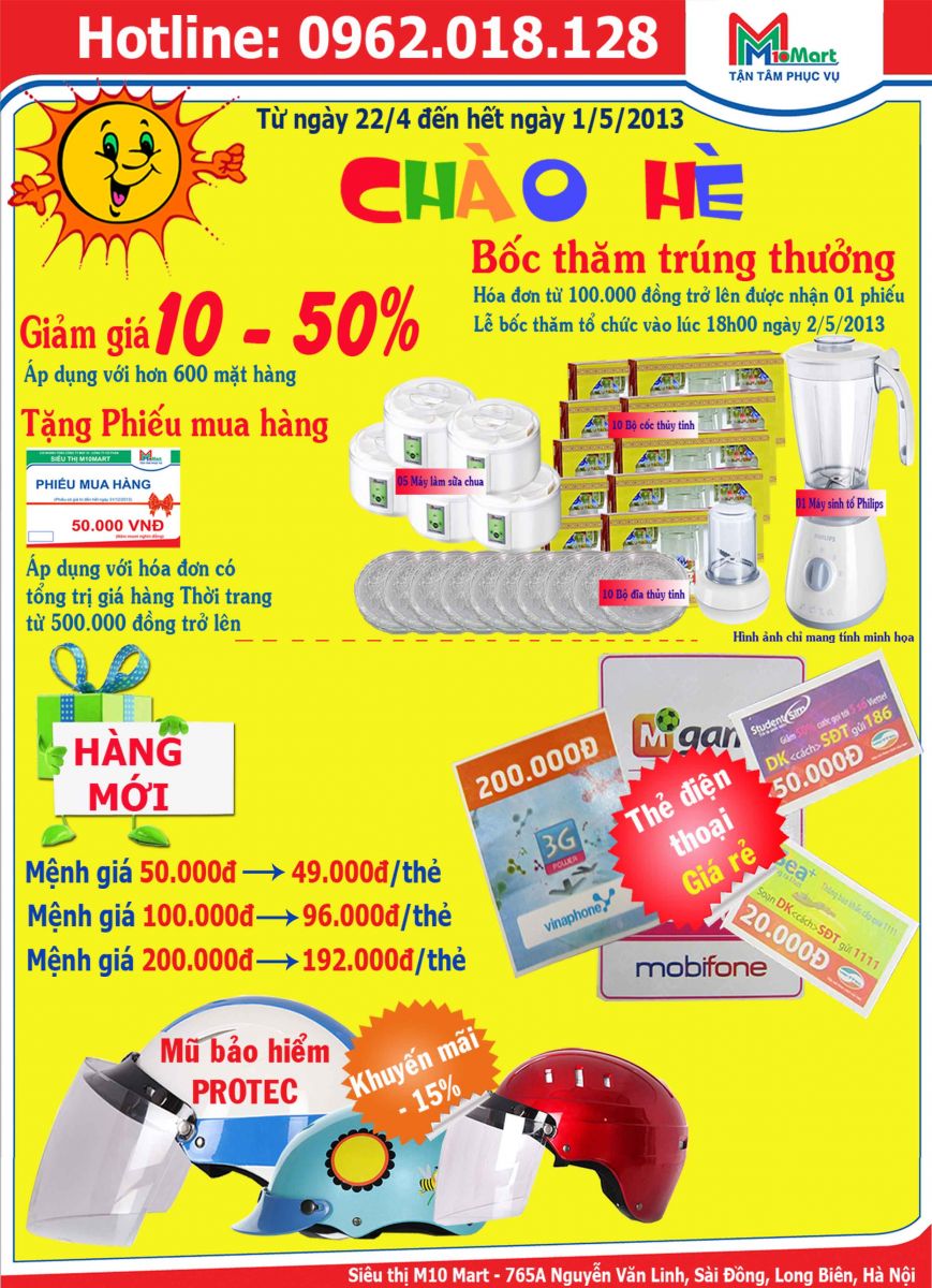 In tờ rơi khuyến mãi